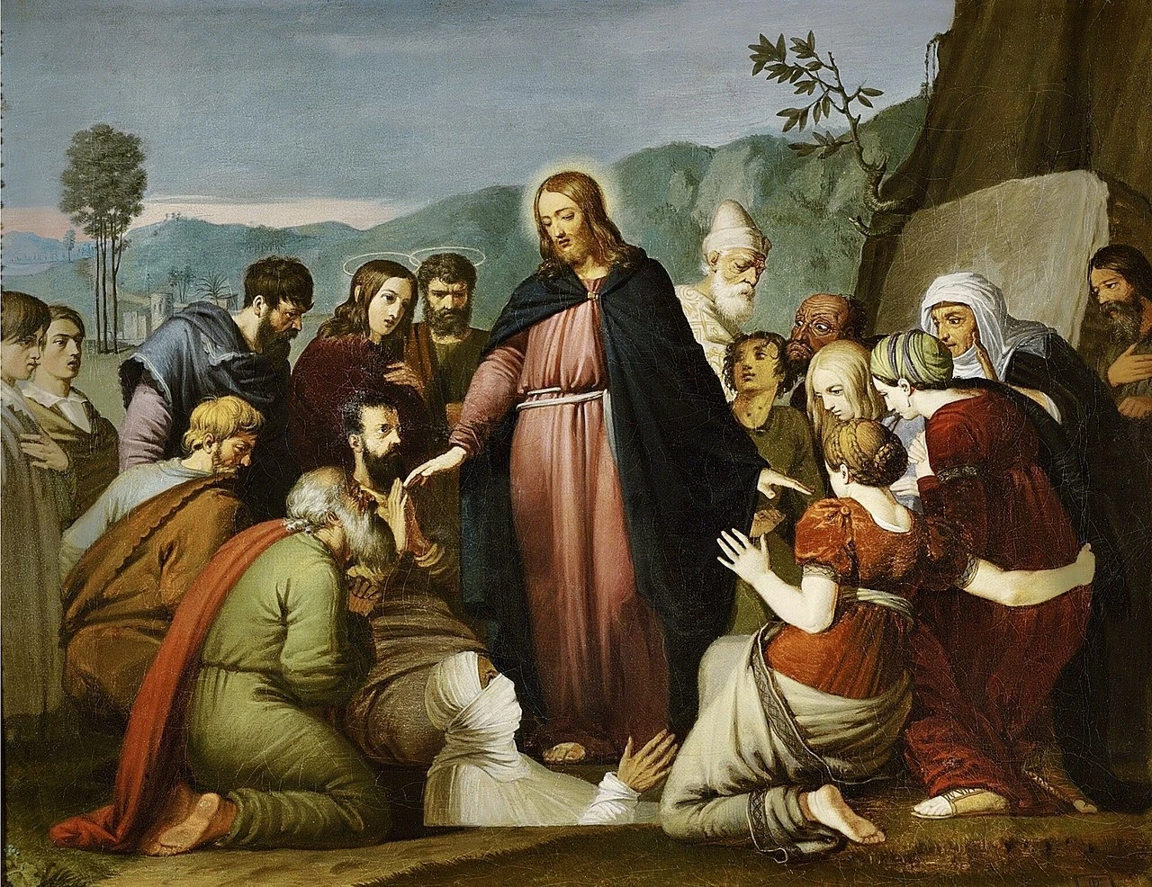 Friedrich Overbeck - La resurrezione di Lazzaro